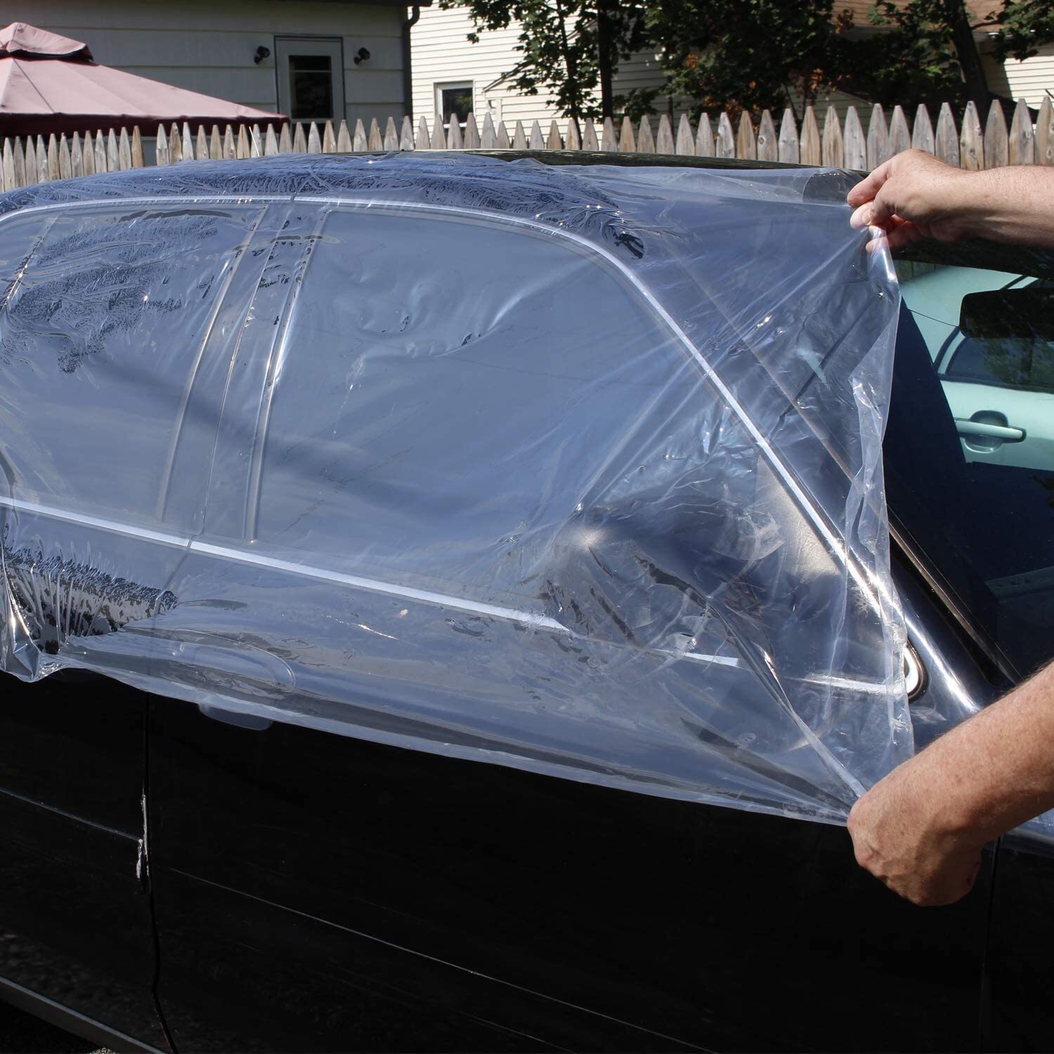 Multi-Use Collision Crash Wrap 36in x 100ft, Clear Collision Wrap