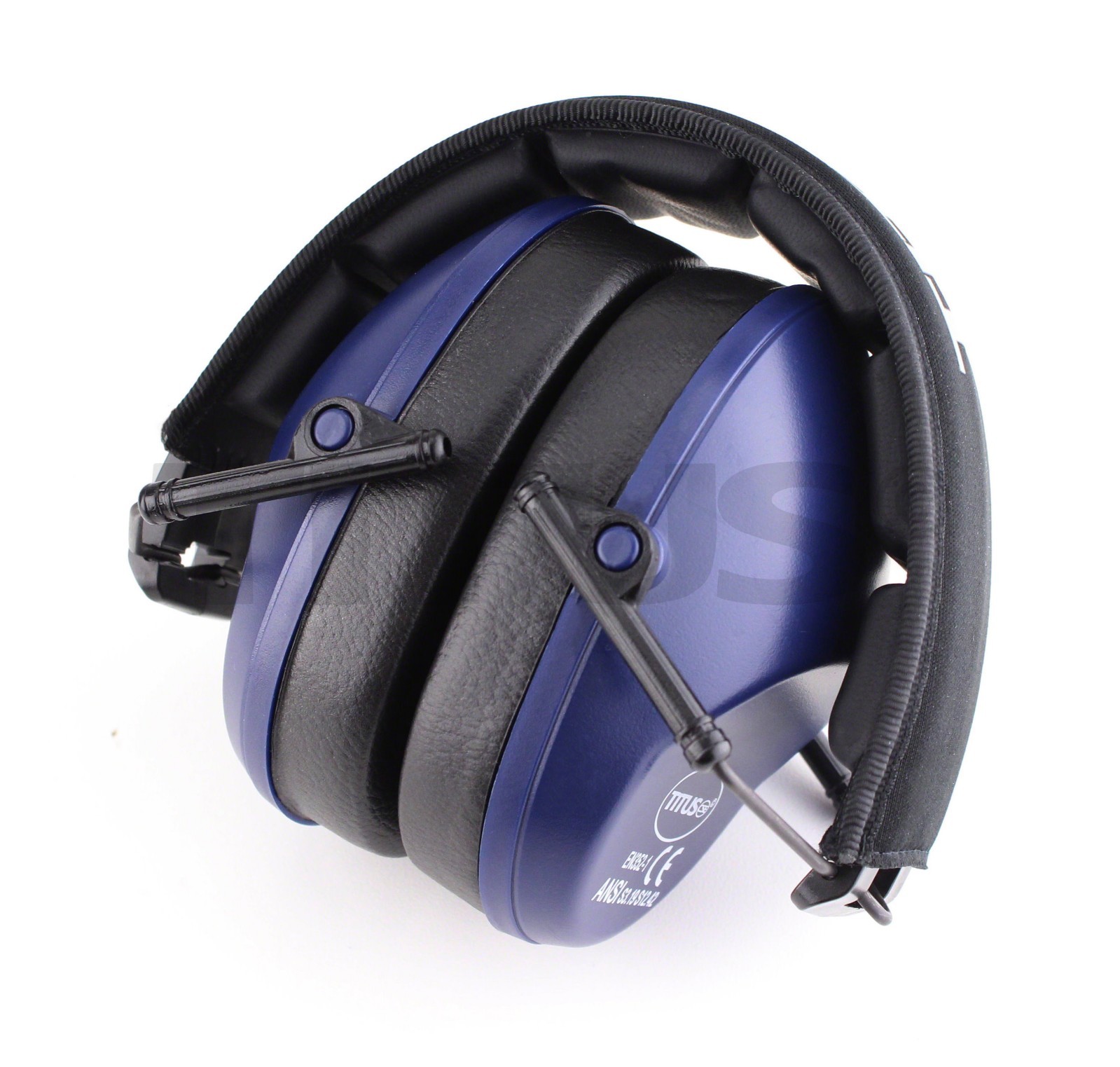 Titus Low Profile Ear Muffs 34 NRR Range Hearing Protection Noise Reduction ANSI