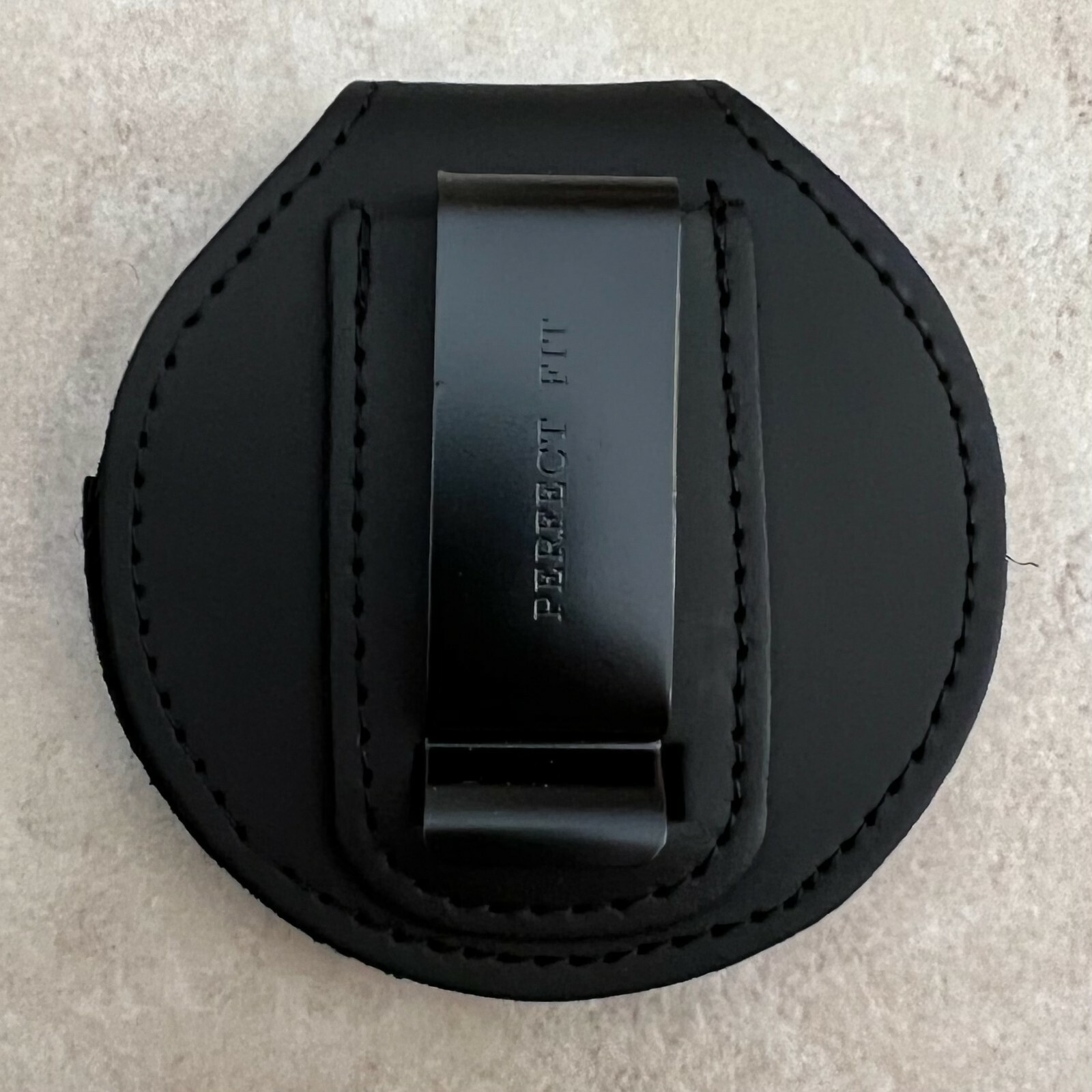 7 Point Star Belt Clip Badge Holder With Beaded Chain - PF 382 - Perfect Fit USA