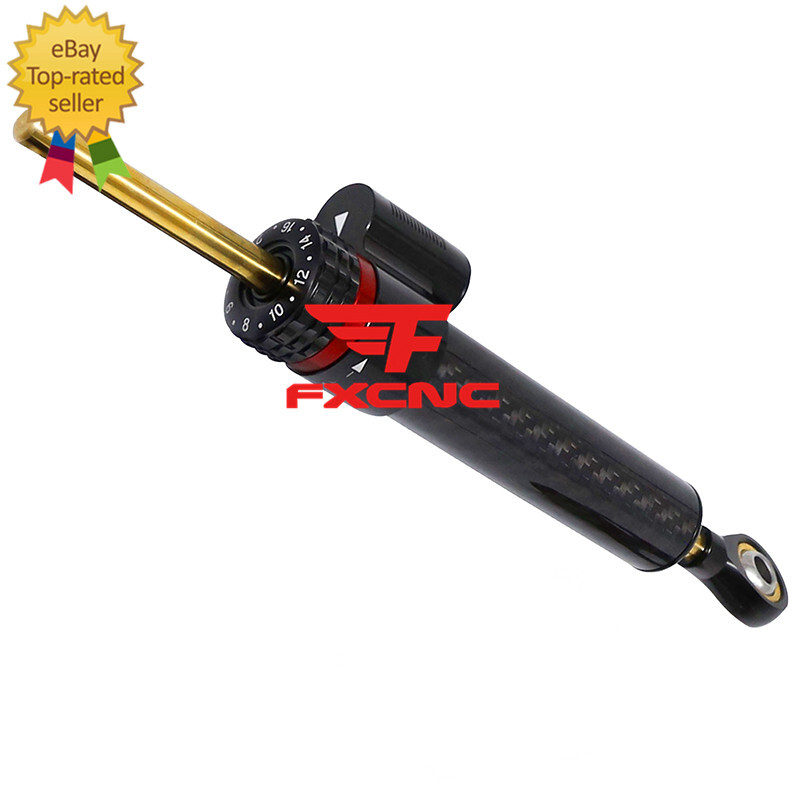 For Suzuki GSX-S1000 GSXS1000F 2016-2024 Carbon Steering Damper Bracket Mounting