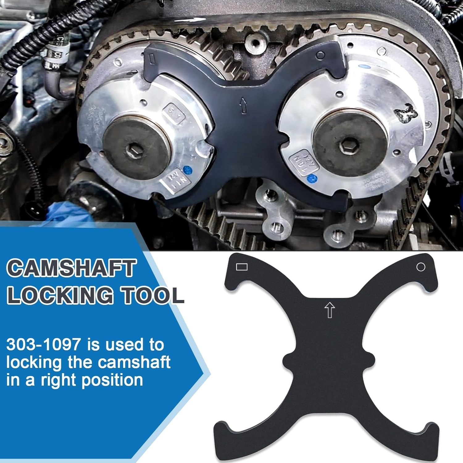 1.5 1.6 Timing Tool Kit Compatible with Ford Fiesta Fusion Escape Mazda 1.4...