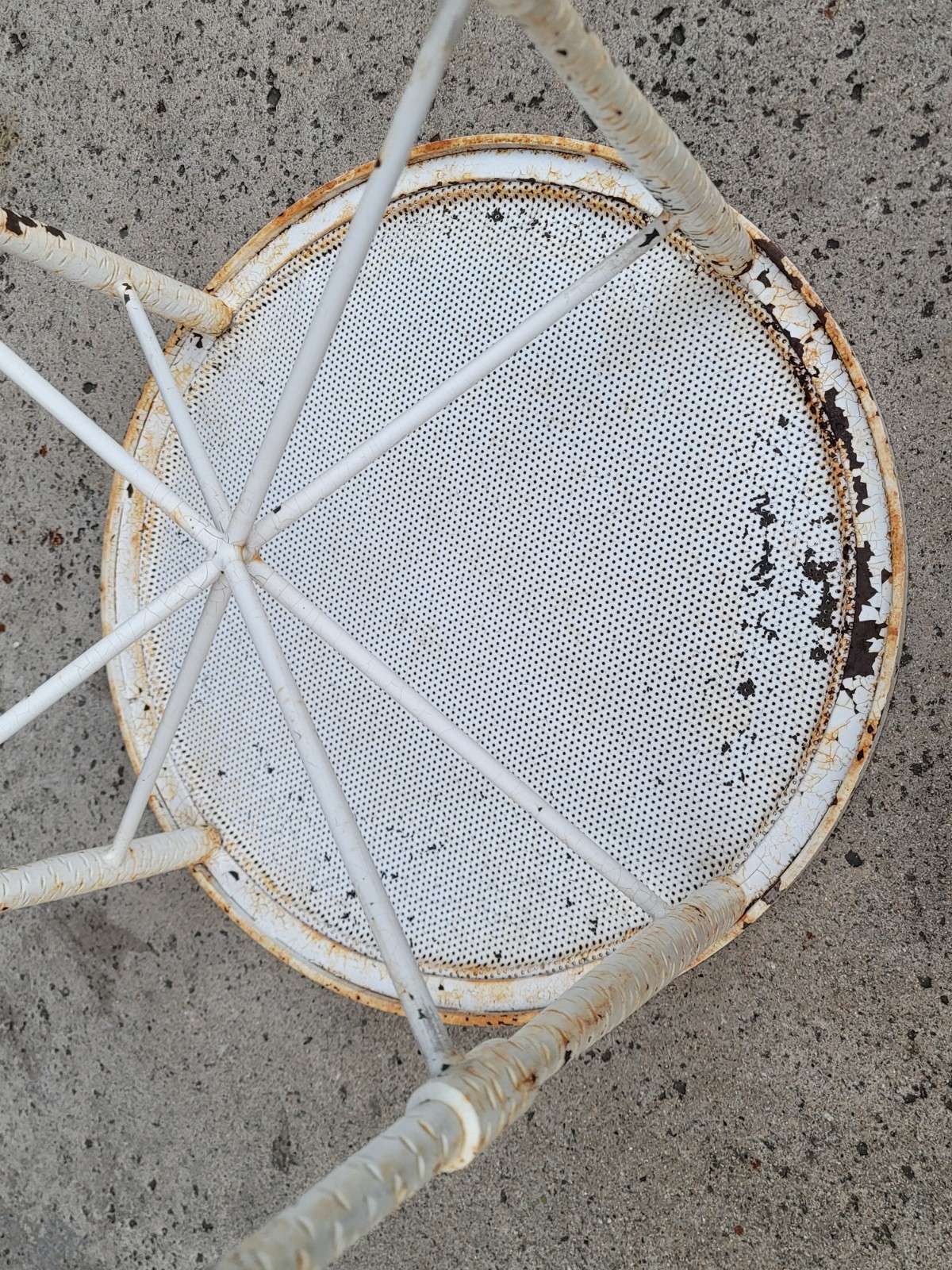 Mario Papperzini 'Amalfi' Iron Side Table for Salterini, 1950's