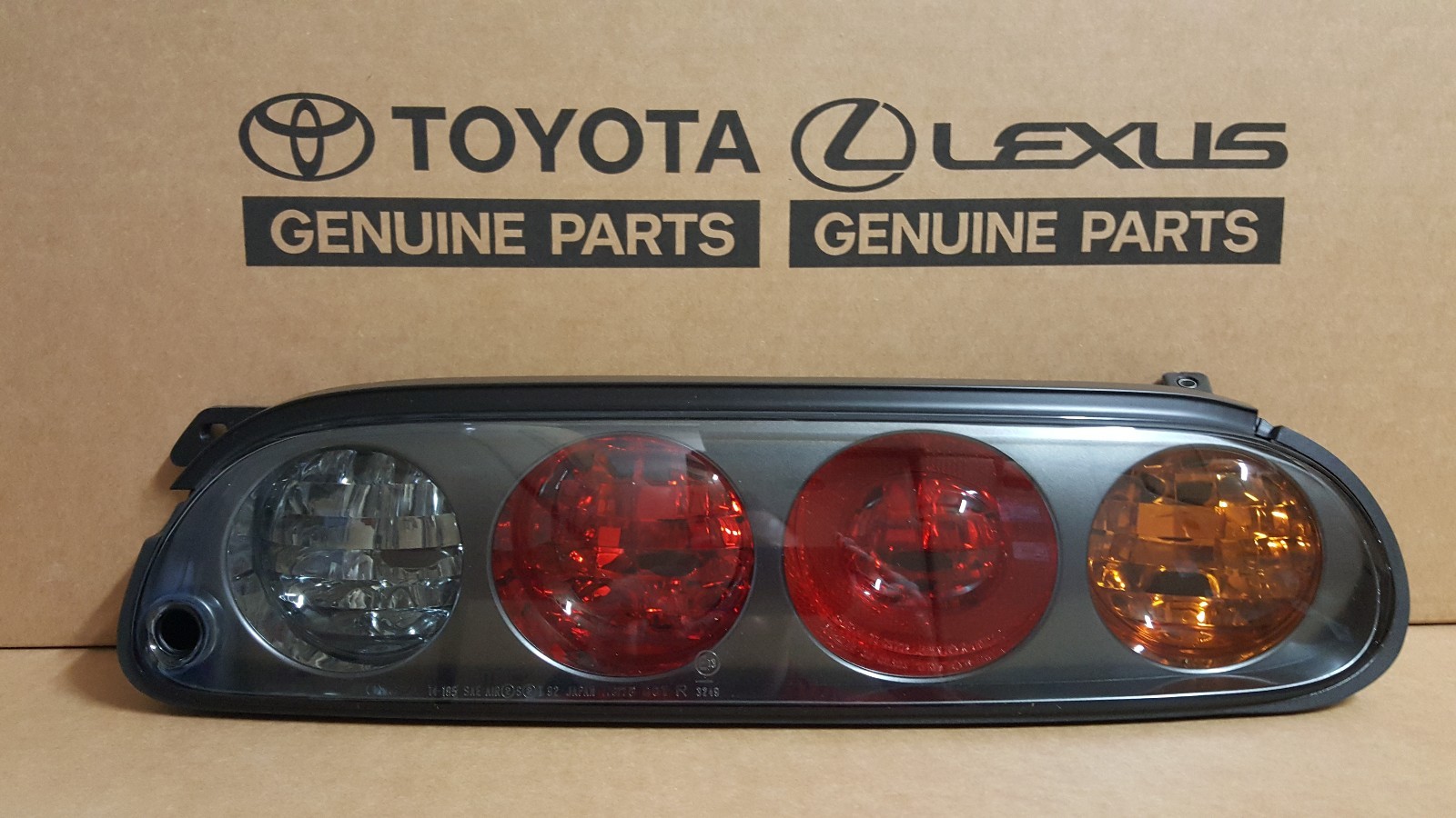 Toyota Supra 97-98 style MKIV TailLights Black Housing