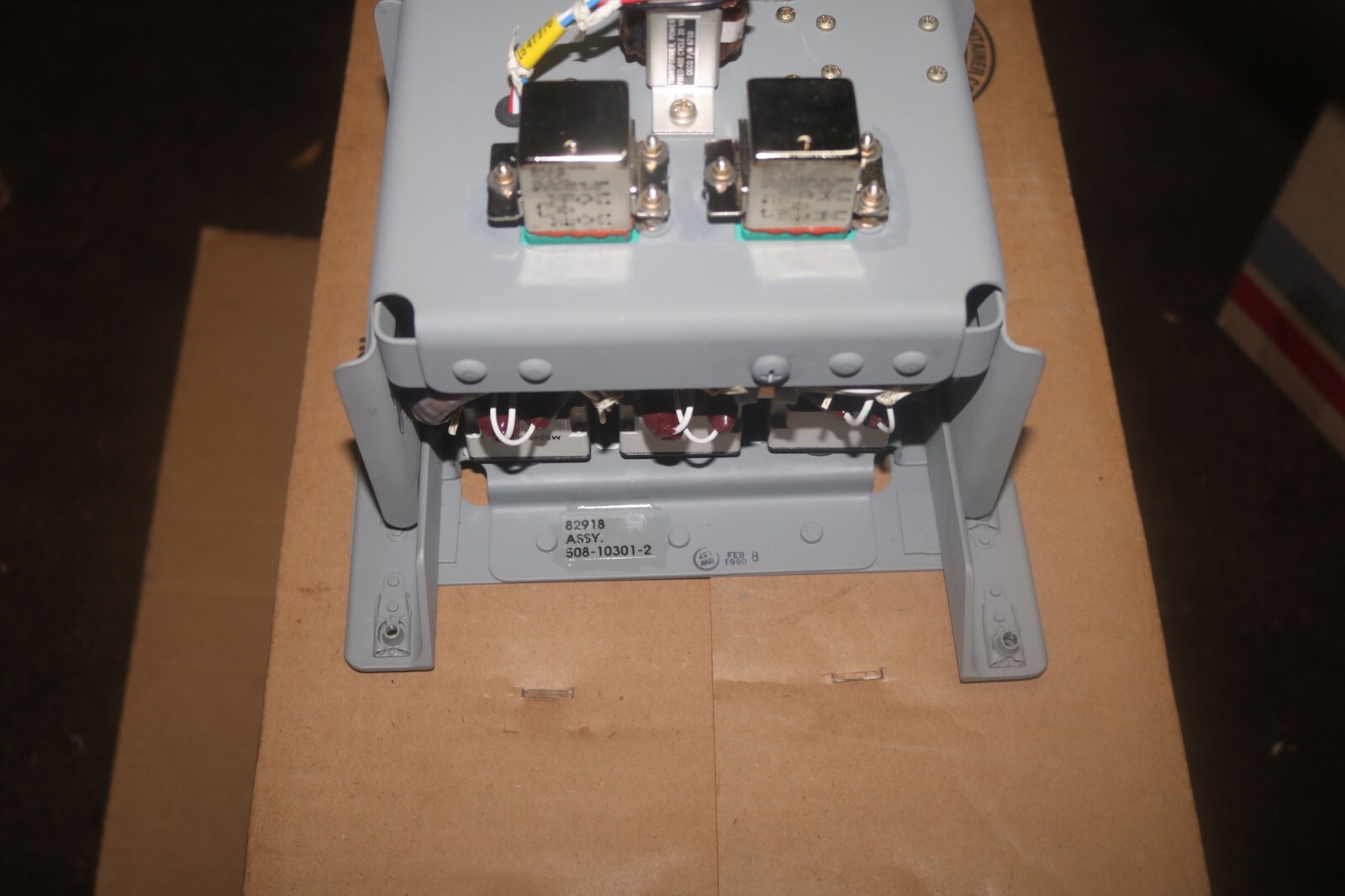 Vintage NOS F-4 Phantom NWDS circuit breaker panel complete unused 508-10338-4