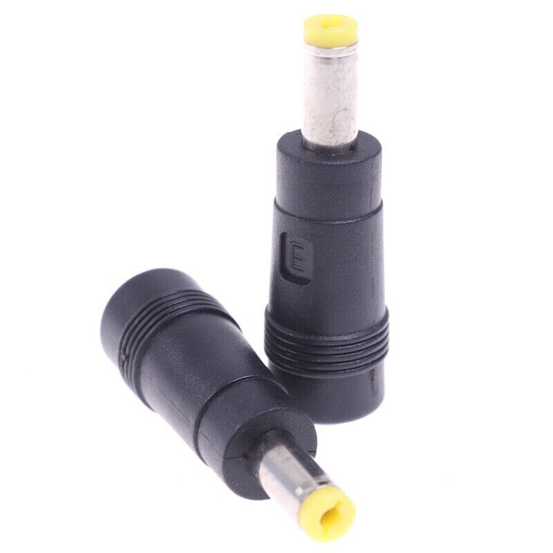 2-Pack DC Power 5.5x2.1mm Male Plug to 5.5x2.5mm Female Jack Adapter Connectors