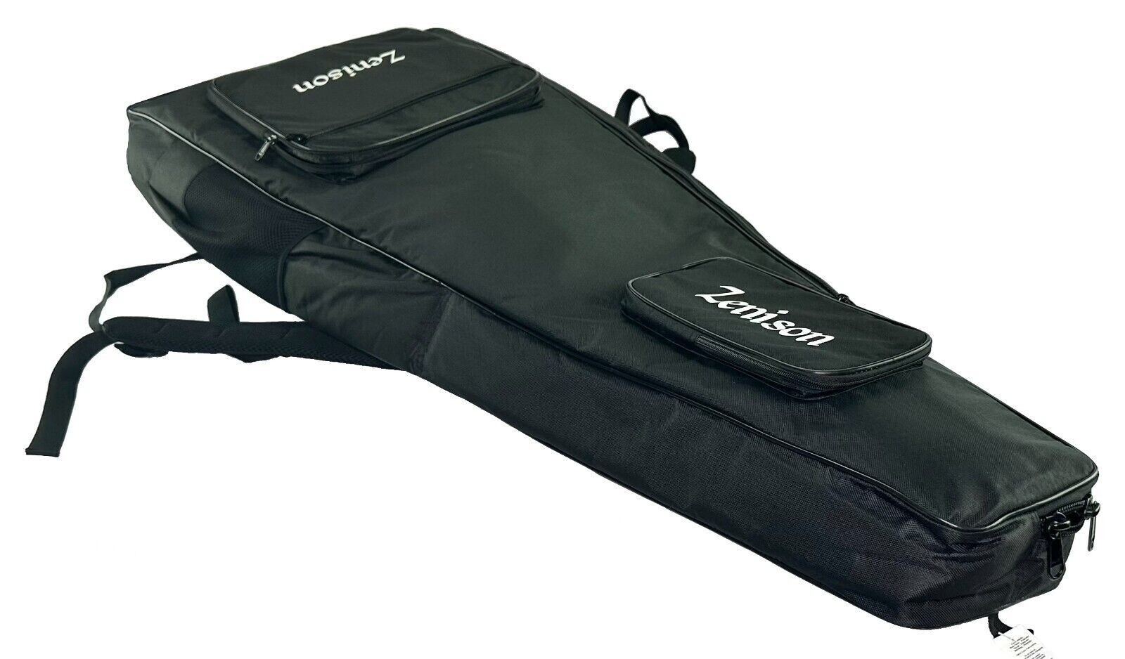 Steel Pan Acoustic Electric Resonator Guitar in Deluxe Padded Soft Carry Gig Bag