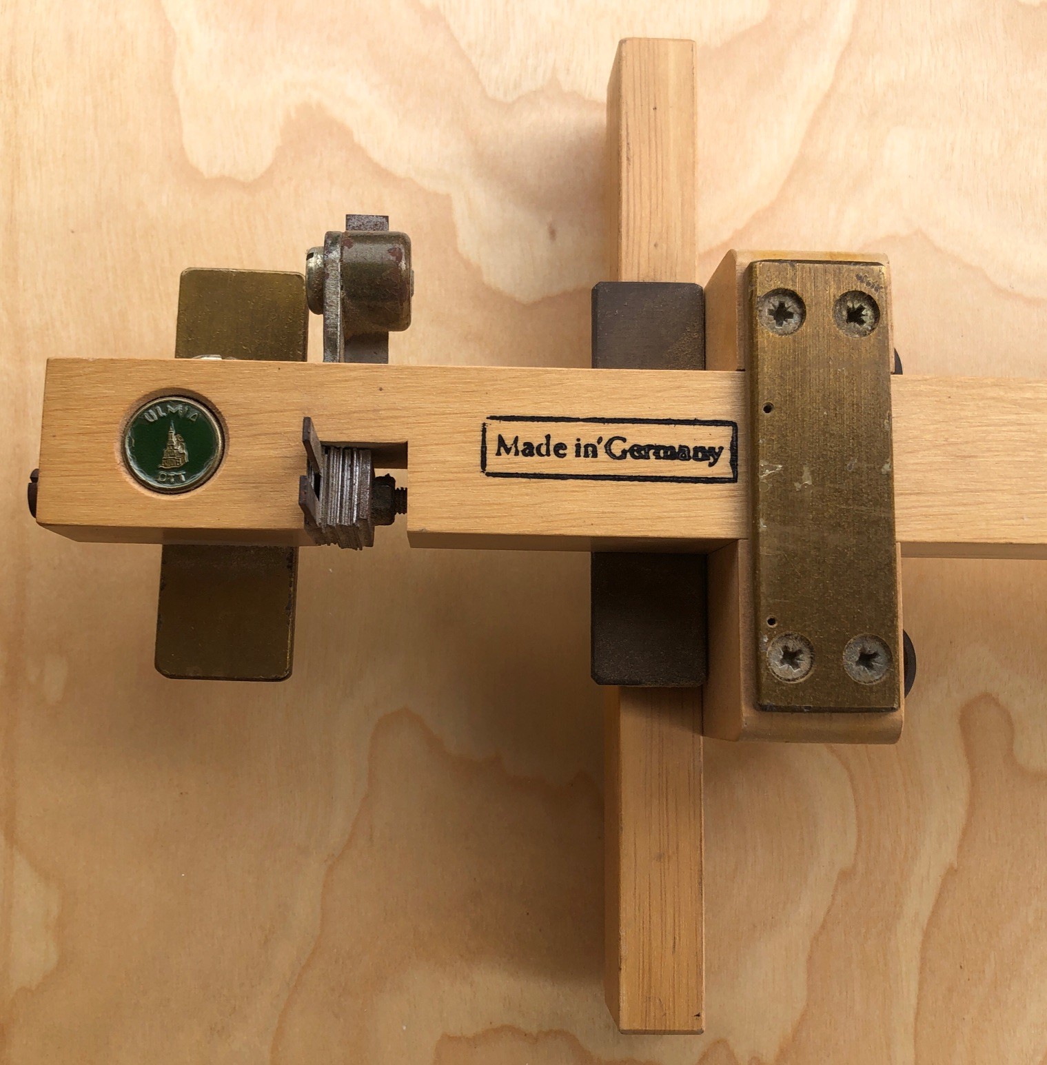 ULMIA OTT PURFLING CUTTER AND PANEL SLITTING GUAGE MADE IN GERMANY