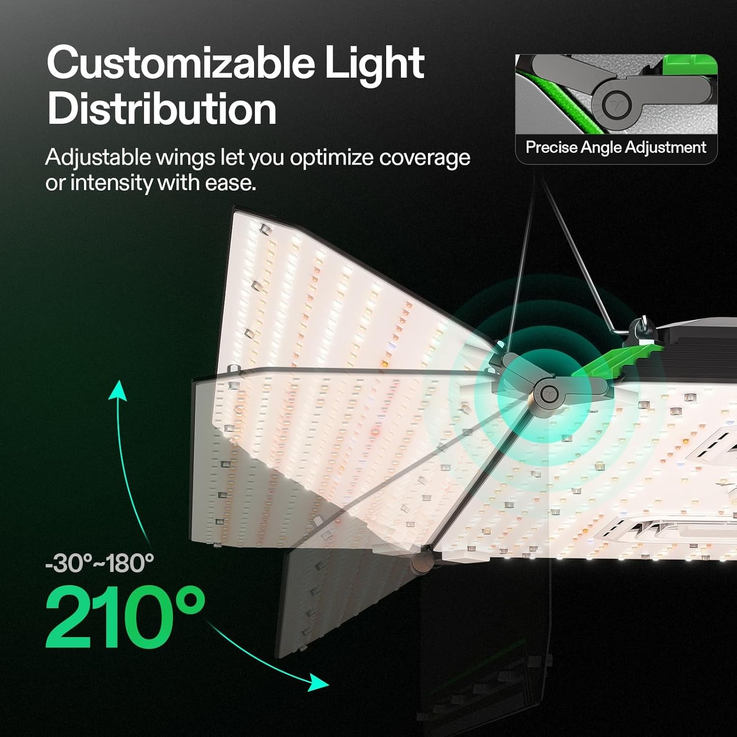 VIVOSUN 4x4FT E42A+ PRO Grow Tent Kit w/ Aerolight AW400SE & T6 Ventilation Kit
