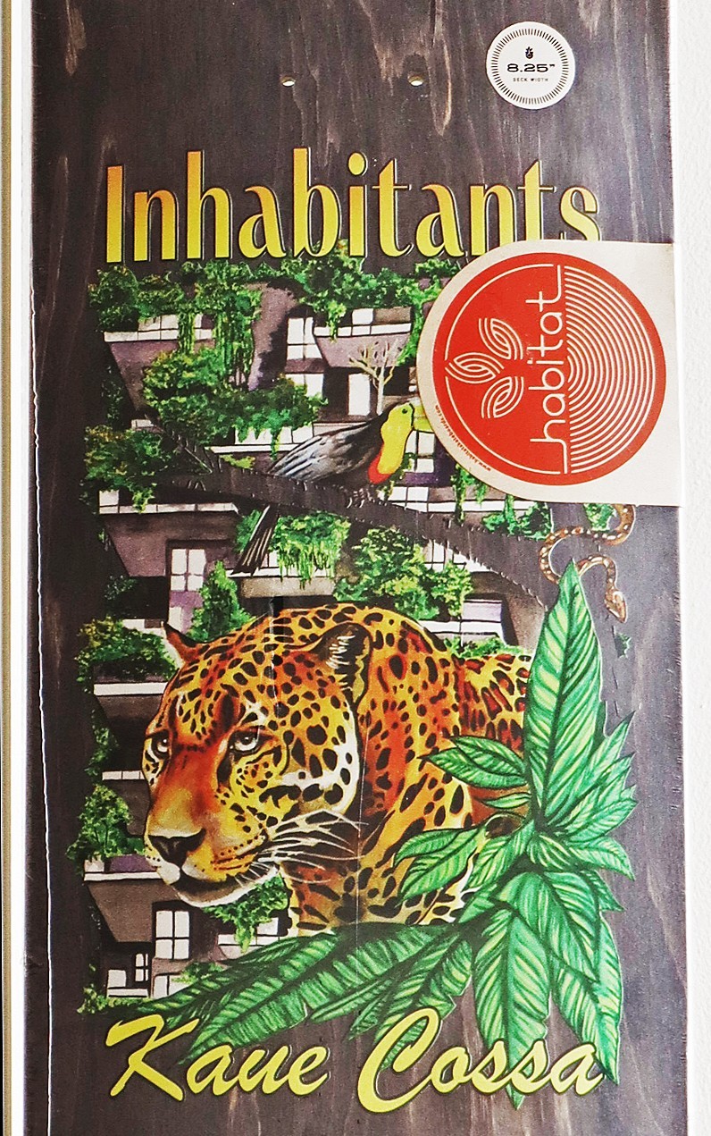 Habitat Skateboard Deck Kaue Cossa Inhabitants 8.25 New