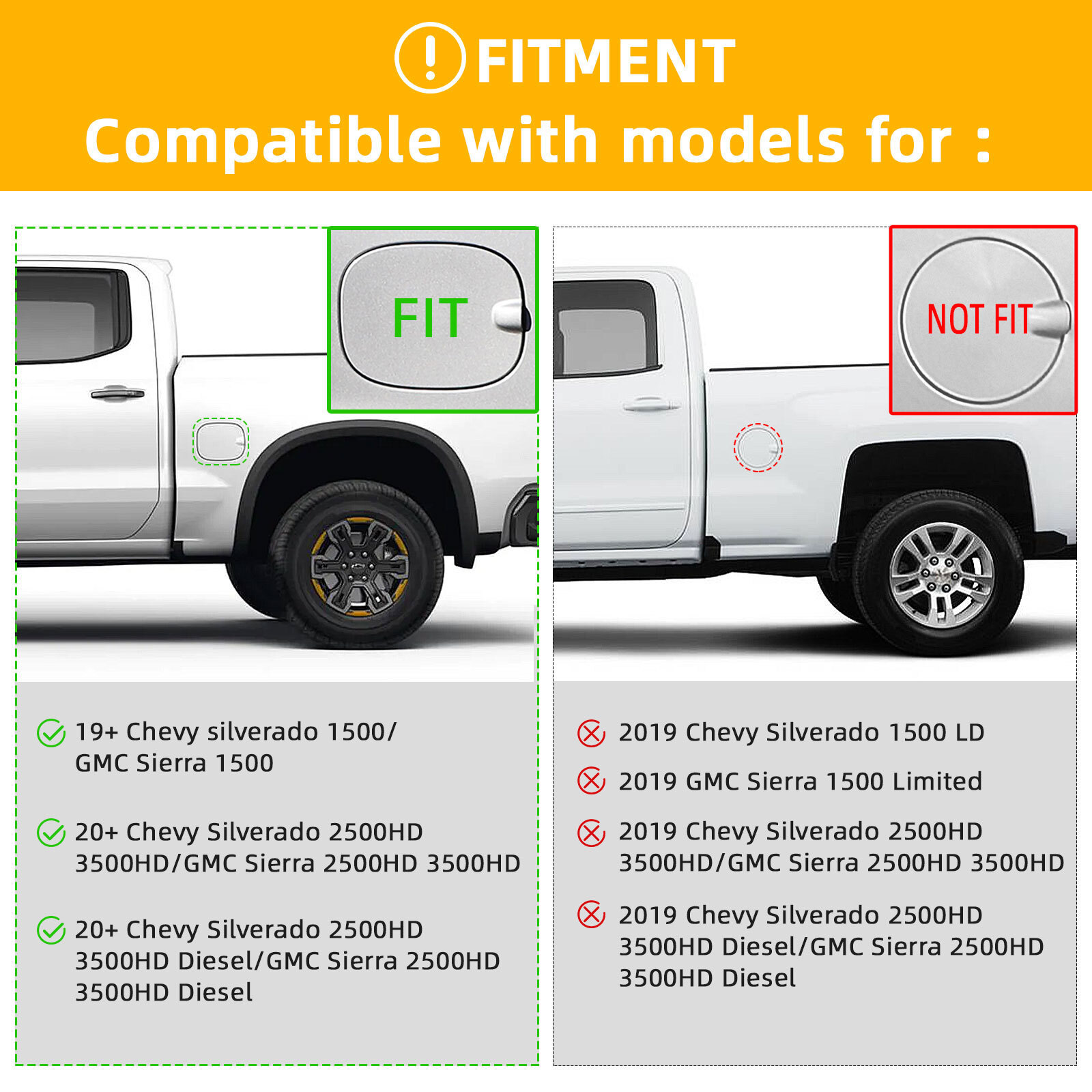 For 19-24 Silverado/Sierra 1500 Crew Cab 6" Step Nerf Bar Running Board S/S S