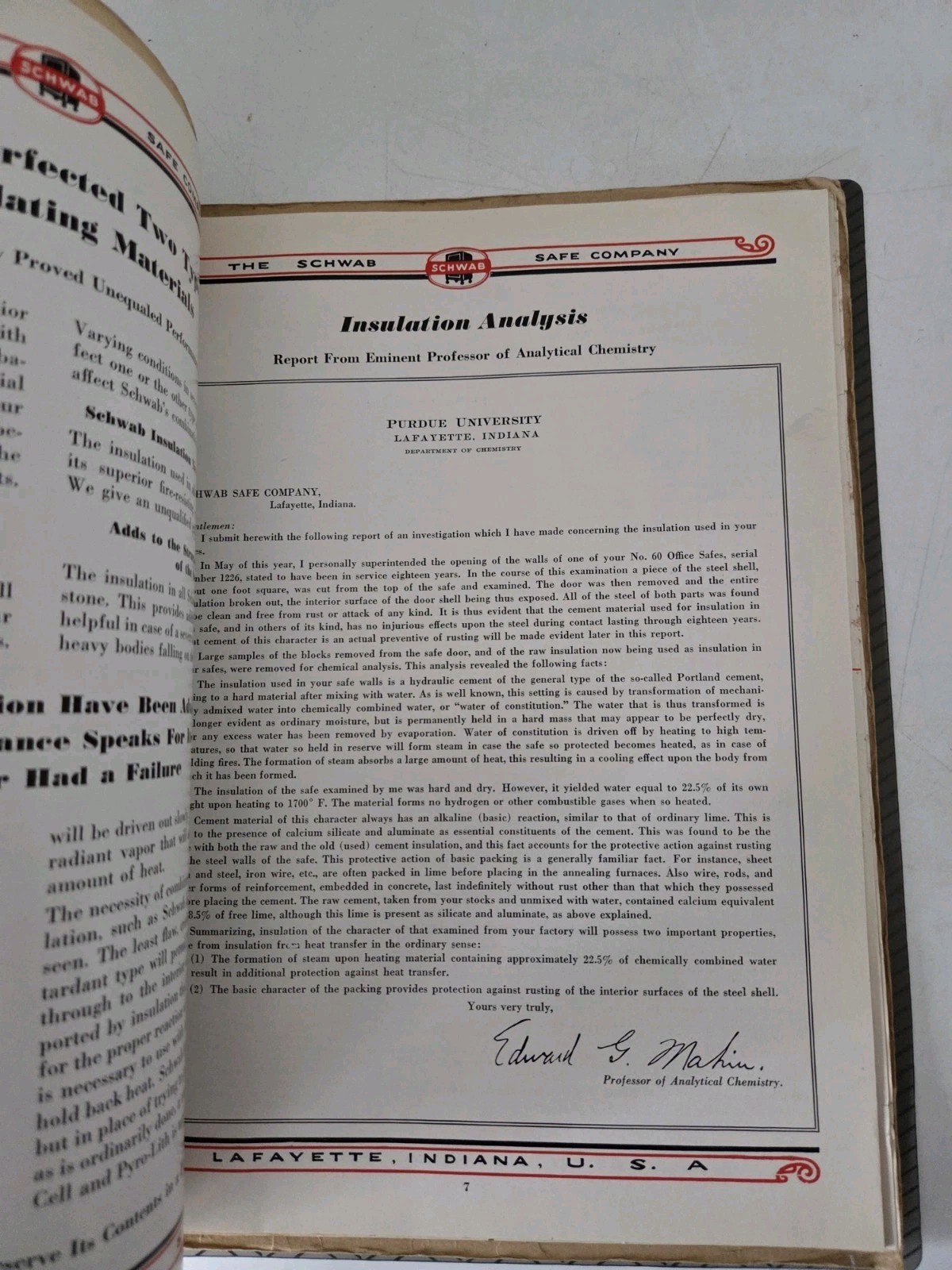 Schwab Safe Company Vintage Catalog