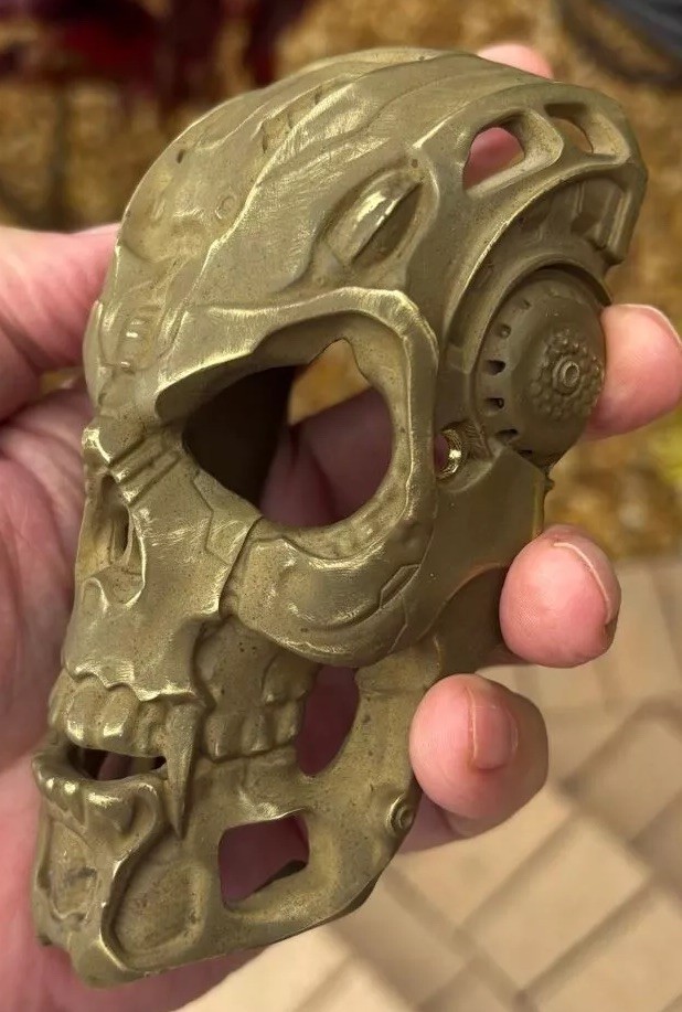 Rat Rod Skull - Hood Ornament Grille Off Road-Truck-Jeep-Hummer-Hot Rod-T Bucket