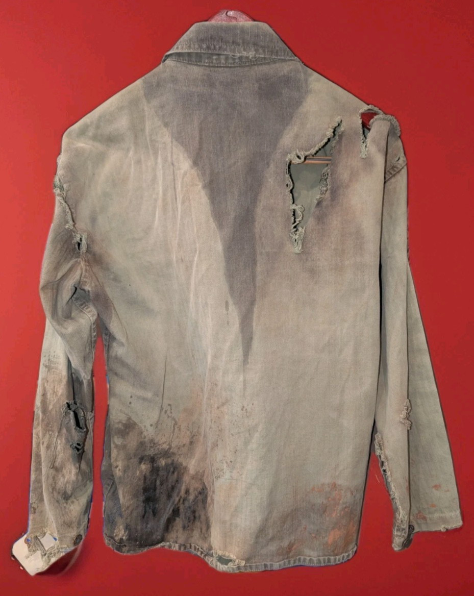 WWII/2 USMC Miniseries Pacific HBT combat aged matching tunic and pants set