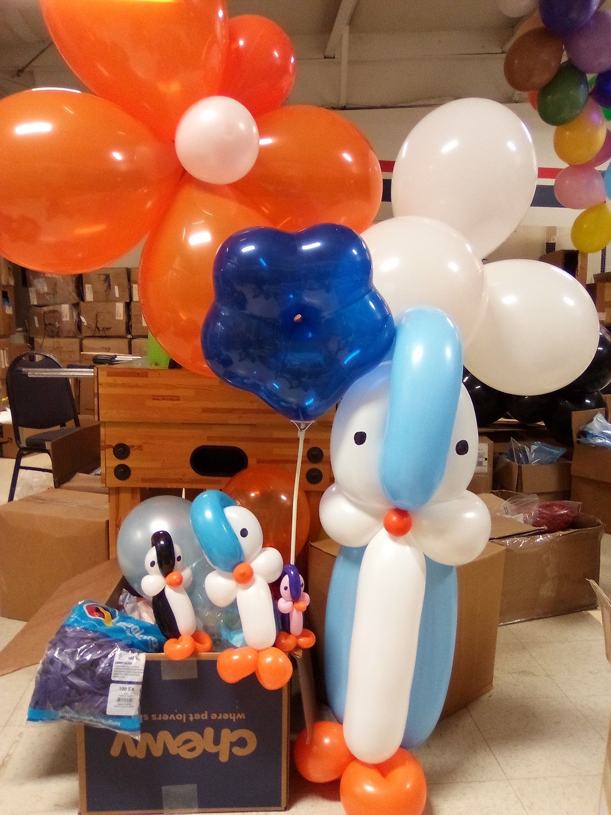 ( 2 )Qualatex Q 16" GEO's Sapphire Blue Jewel Tone No Longer Made