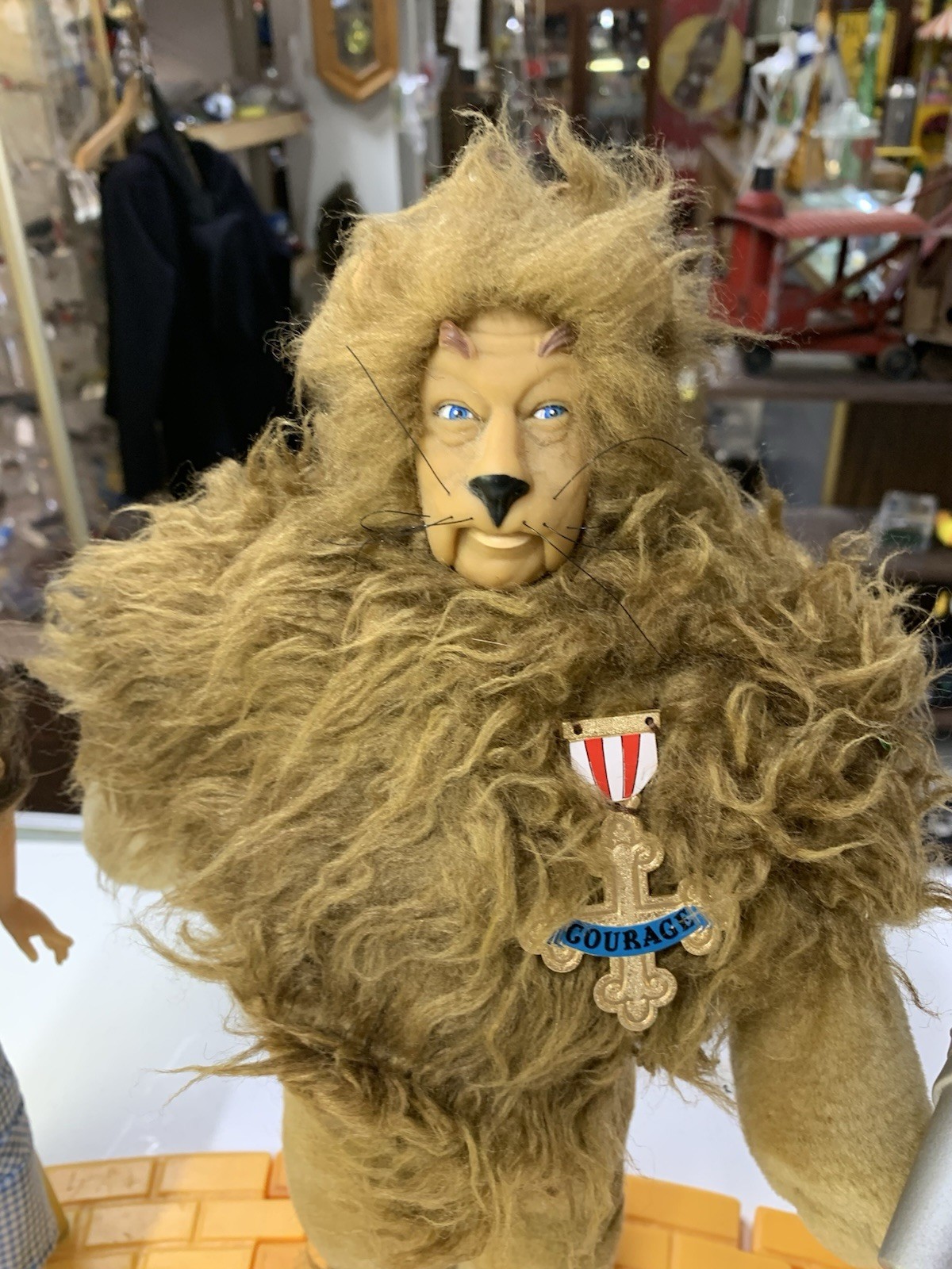 4 Wizard of Oz dolls 1987 14" Dorothy Lion Tin man Scarecrow Hamilton Gifts