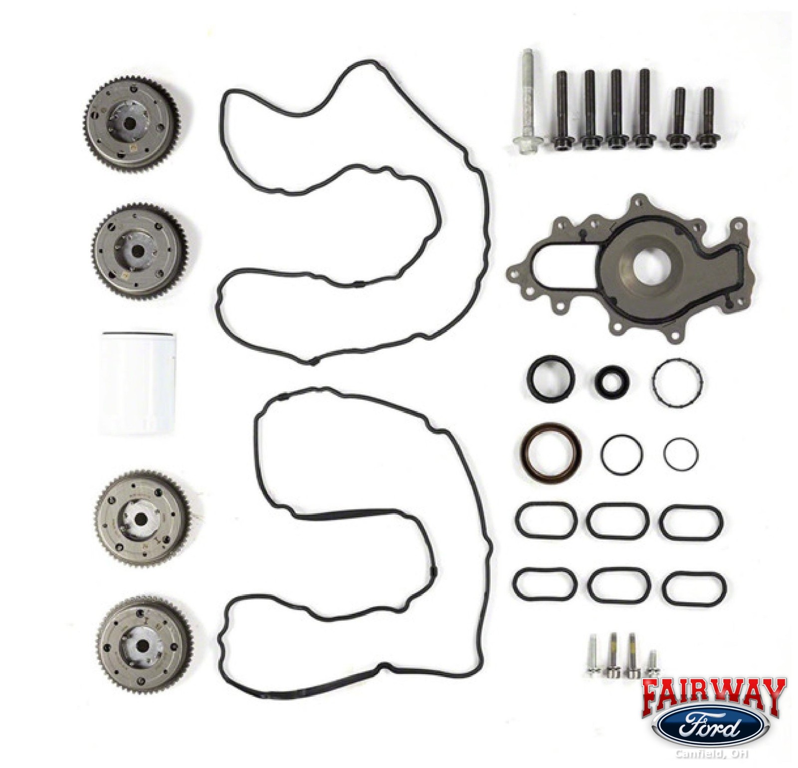 18 - 20 F-150 OEM Ford 3.5L EcoBoost Cam Phaser Installation Kit HL2Z-6C590-A
