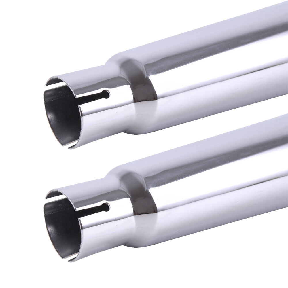 DNA 4" Mufflers Exhaust Pipe For Harley 1995-2016 Road King Street Electra Glide
