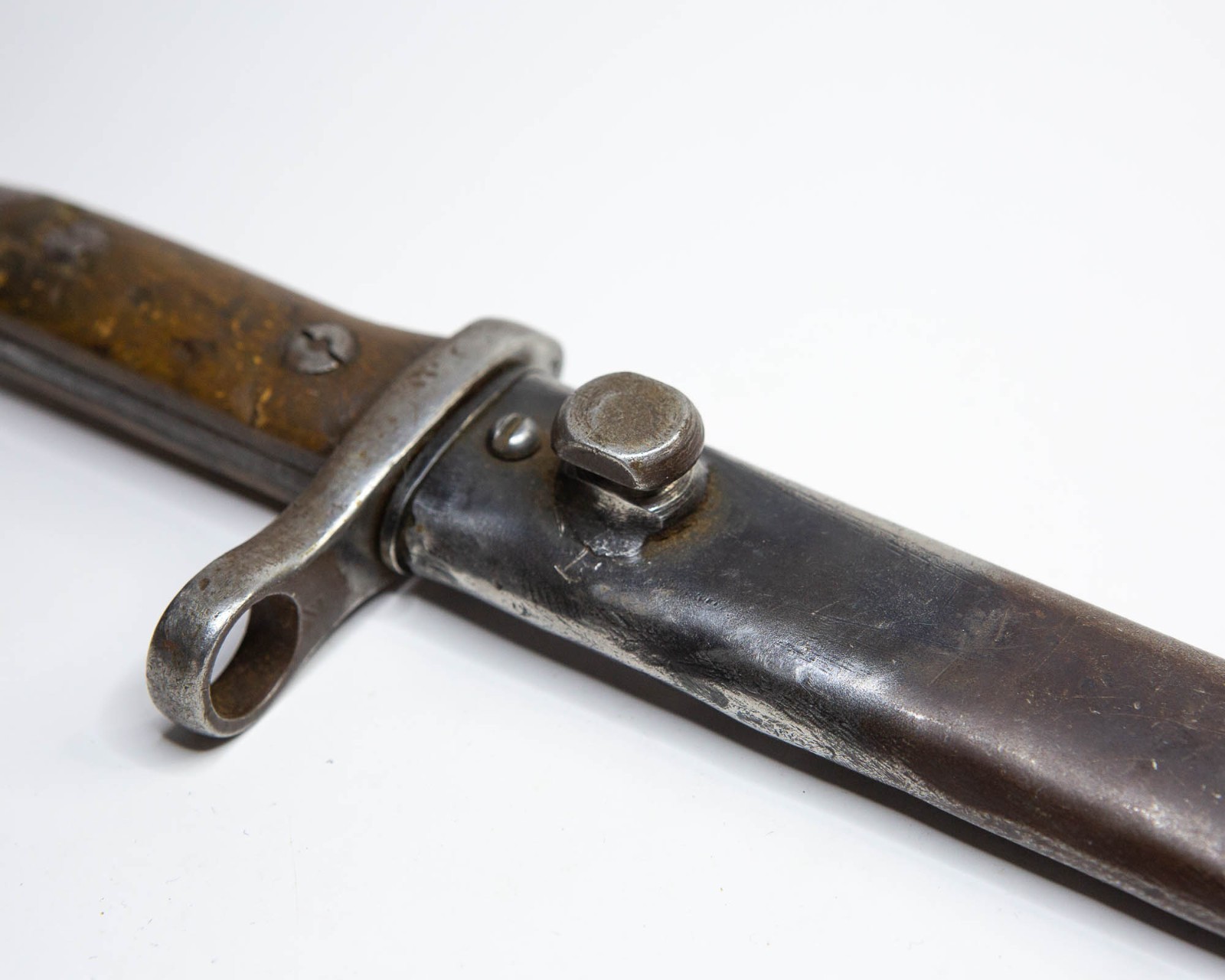 WW1/ WW2 Mauser Bayonet & Scabbard Marked, A.S FA. Turkish.