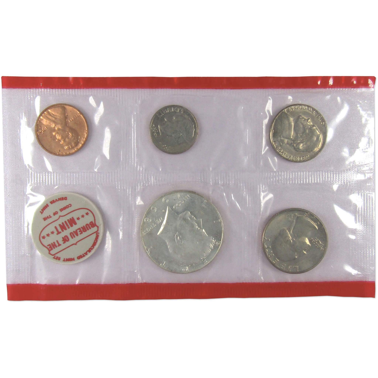 1968 Uncirculated Coin Set U.S Mint Original Government Packaging OGP