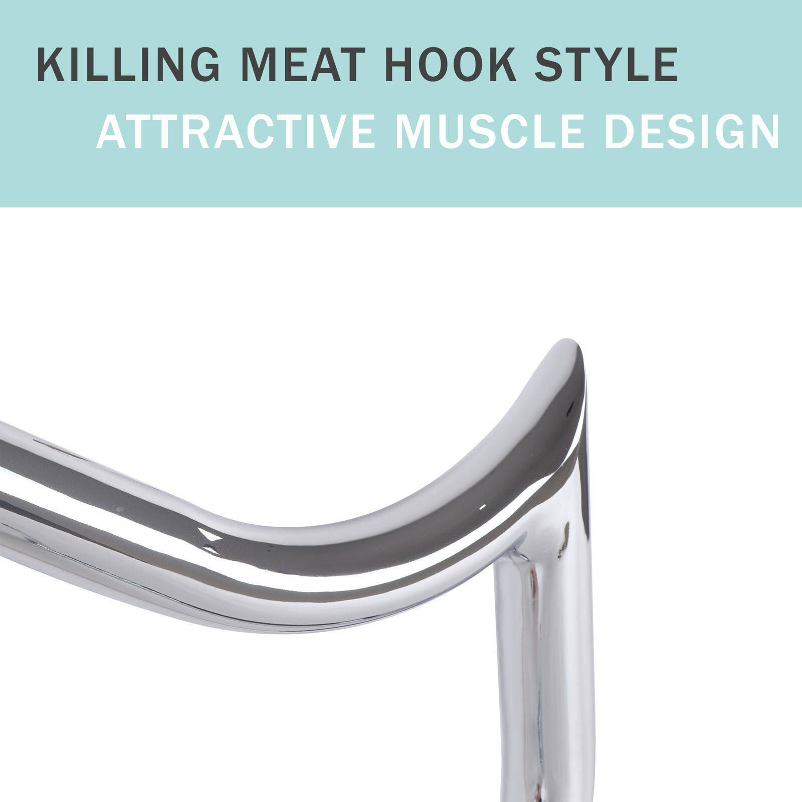 Fat 1-1/2" Engine Guards, Meat-Hook Killing Looks Crash Bars for Softail