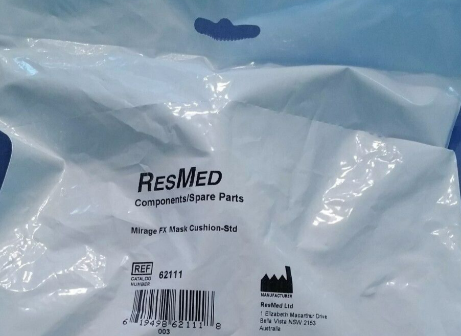 Sealed Resmed Mirage FX Nasal Cushion Replacement NEW Standard Size NIB STD