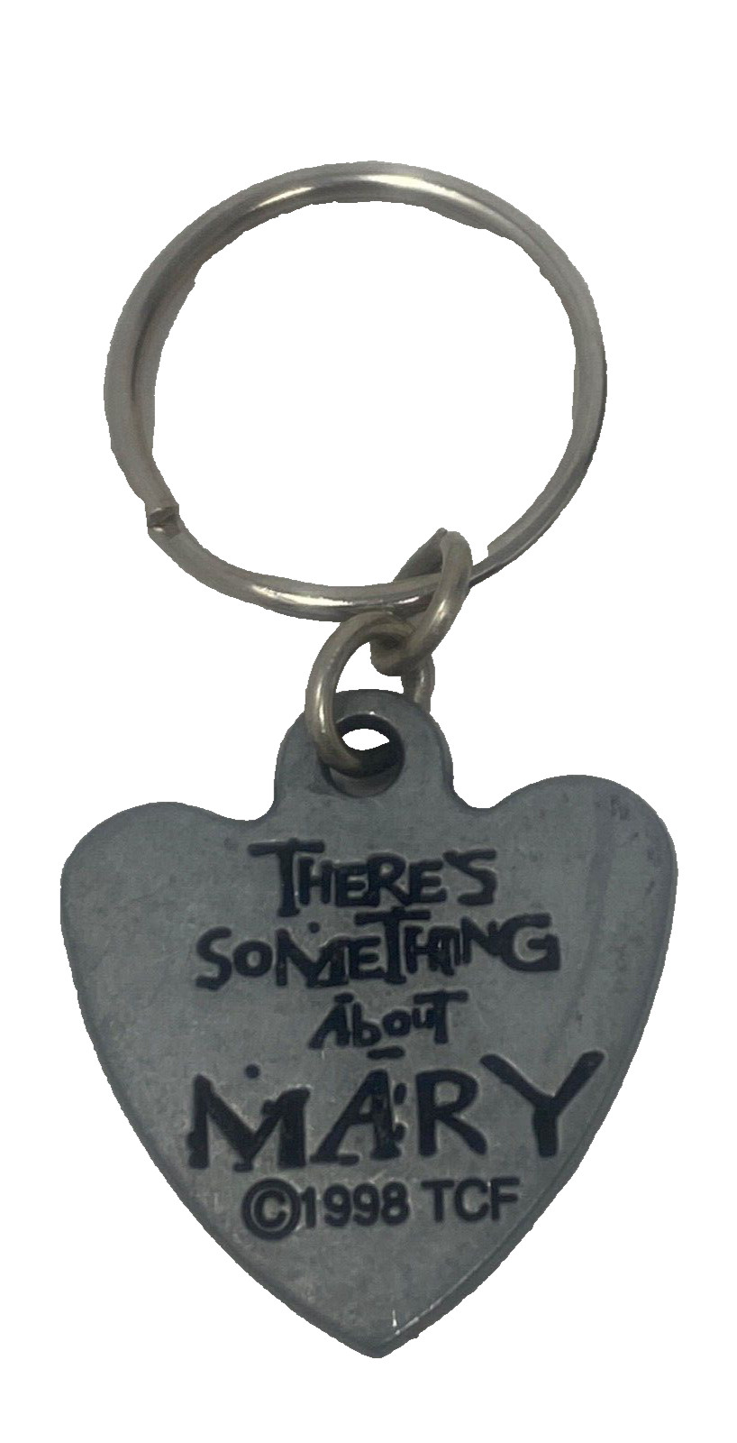 Vintage There's Something About Mary the Movie Memorabilia Puffy Keychain
