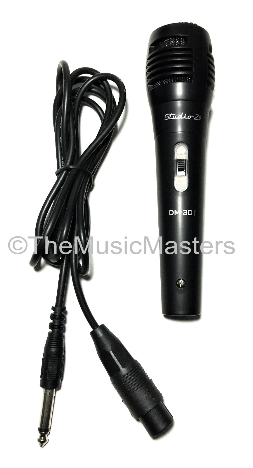 Handheld Karaoke DJ Vocal Dynamic Microphone Mic On/Off Switch XLR to 1/4" Cable