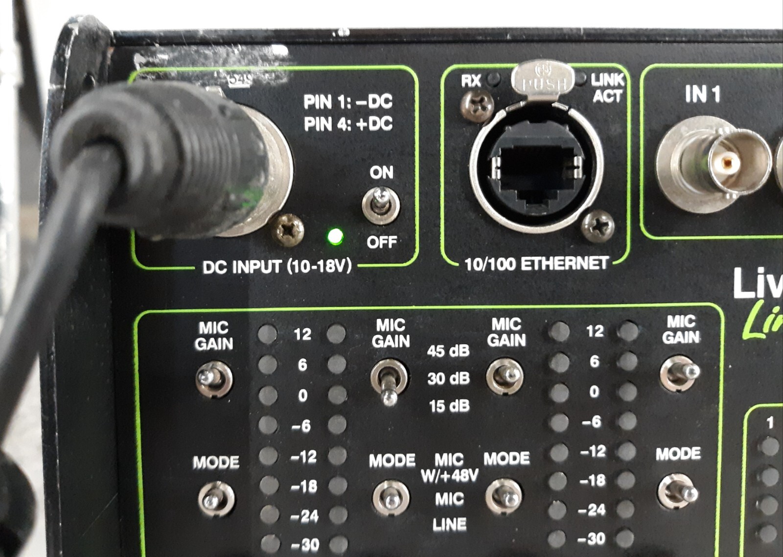 Studio Technologies LL3GCA-031 3G Camera End Unit 3G/HD/SD-SDI NO AC *TESTED*