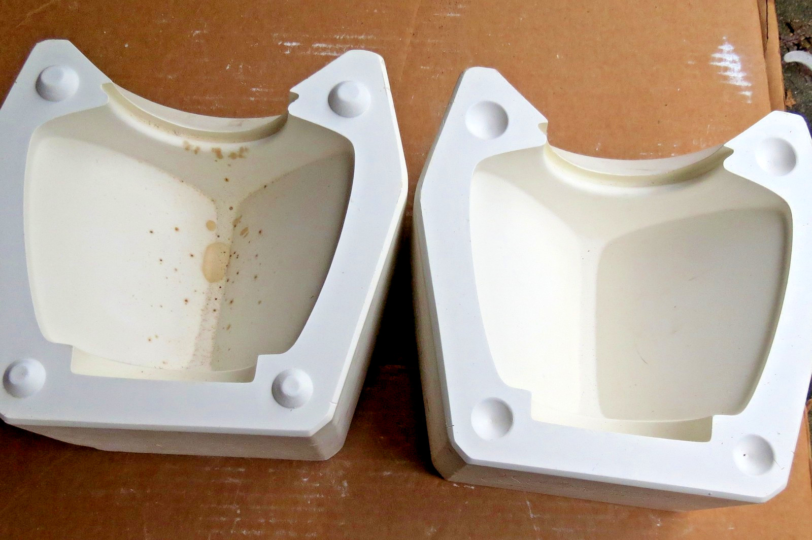 Duncan Vintage Large Square Jardiniere Slip Mold DM-861