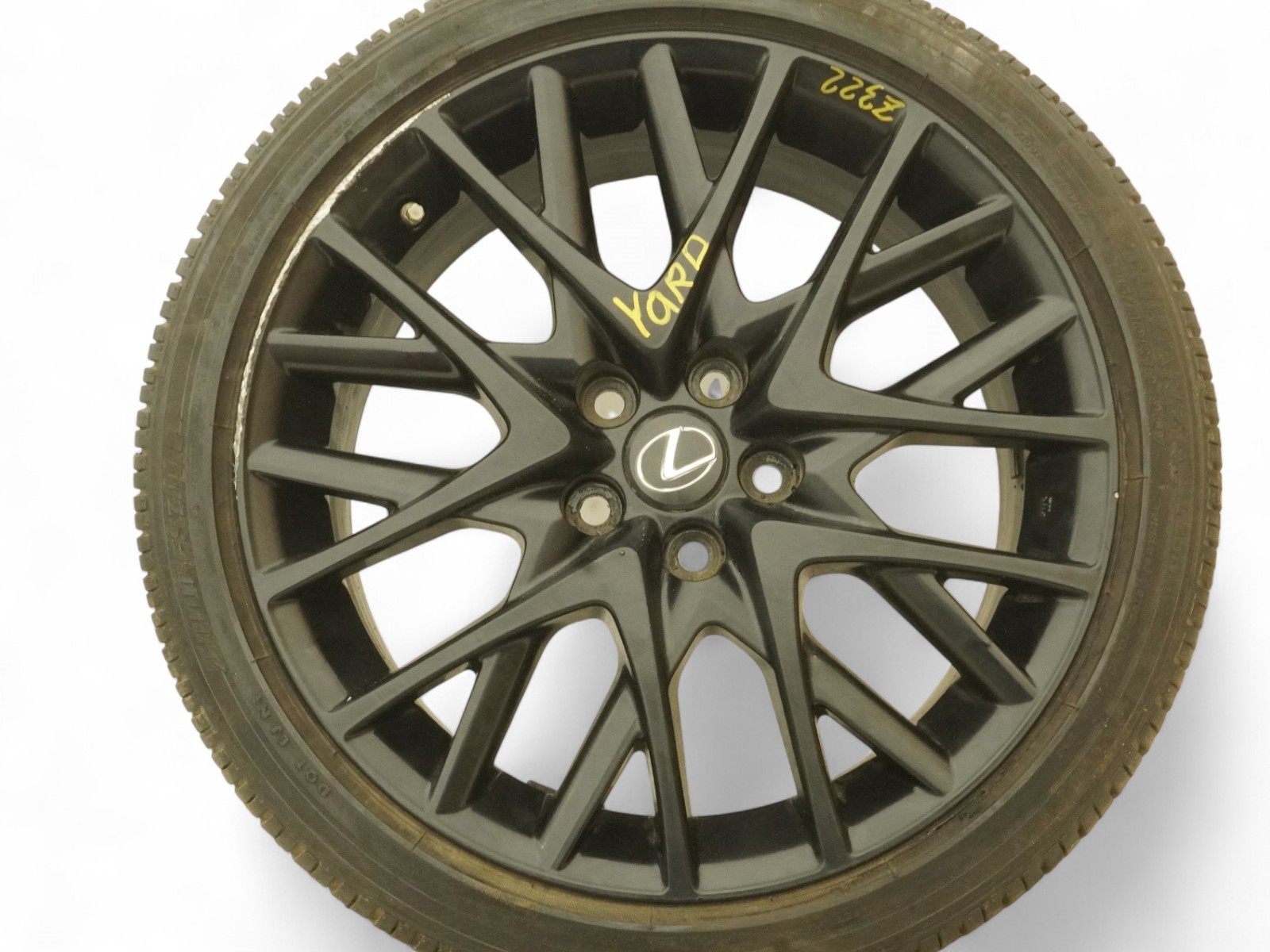 15-18 Lexus Rc300 Rc350 Rc200T Xc10 Wheel 20 Spoke Rim 19X8J 5Lug 4 1/2 OEM