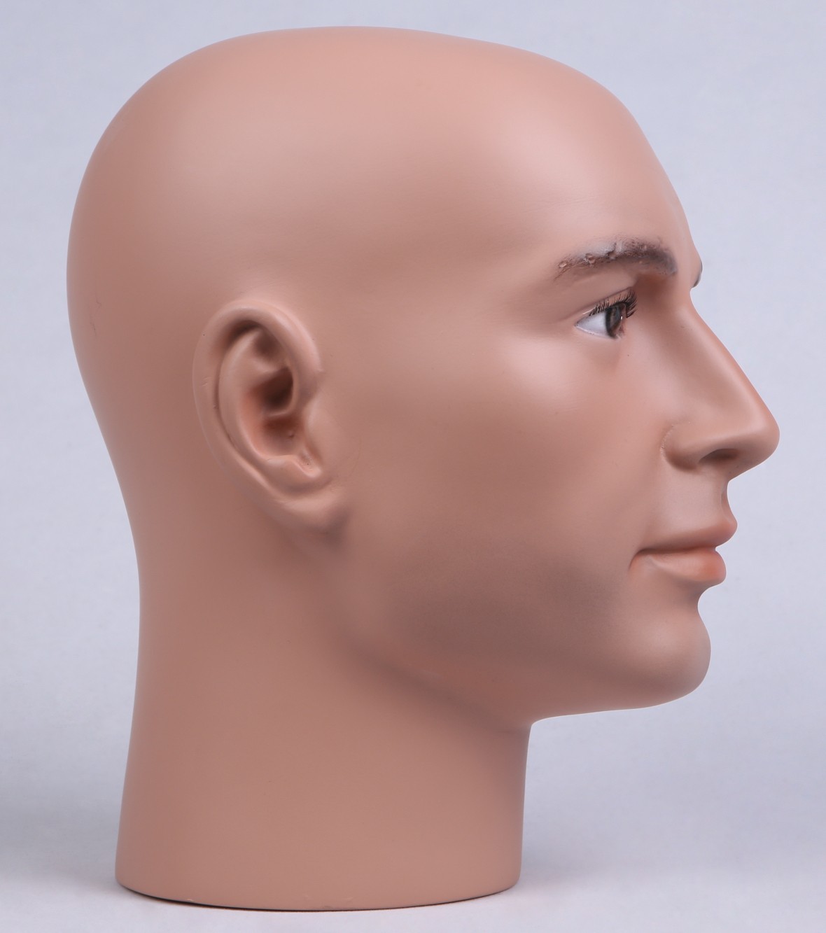 Mannequin Male Head Lifesize Realistic Hand Painted Model ZH-37 © NEW