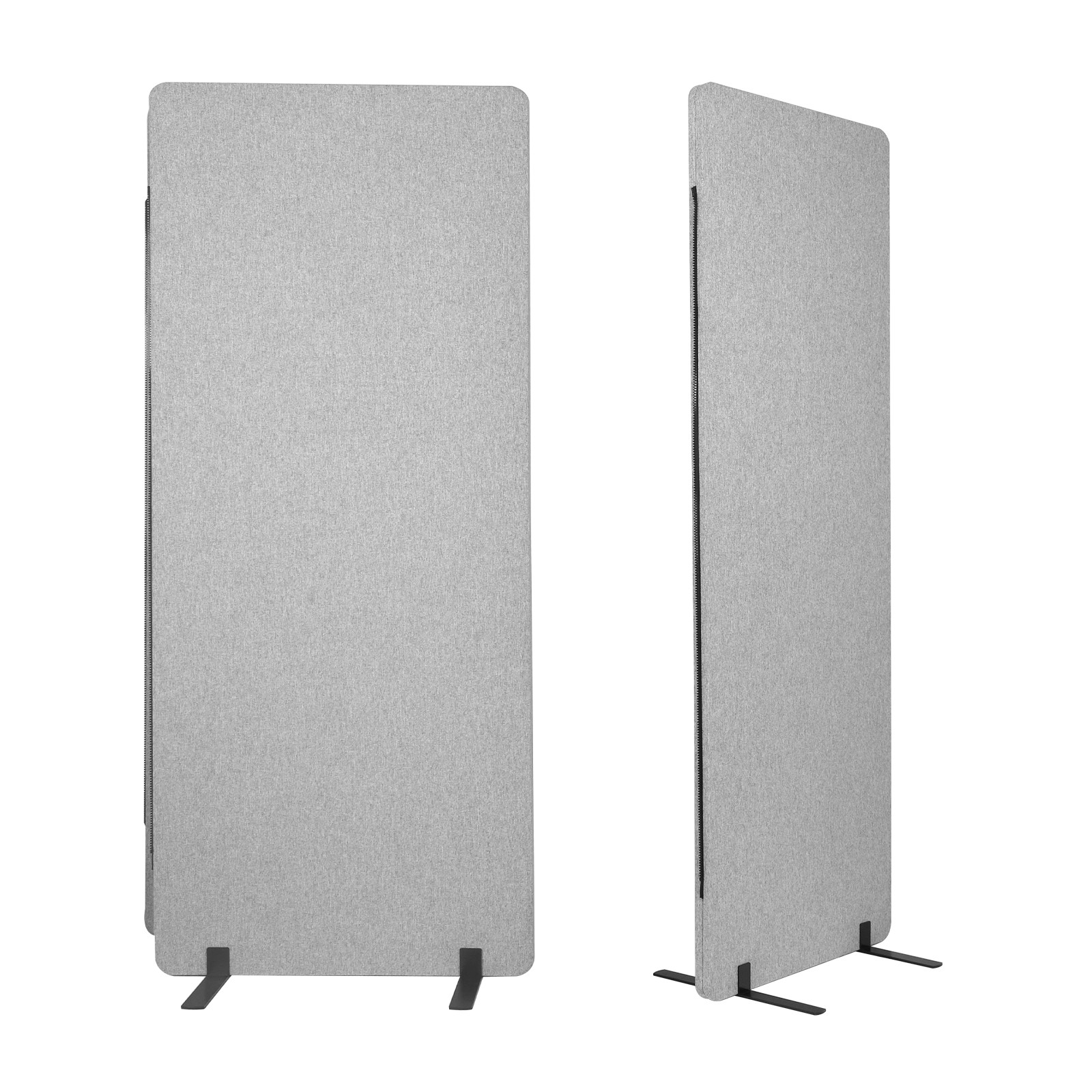 3 Panels Soundproof Privacy Panels Folding Room Divider for Dorm Studio Office
