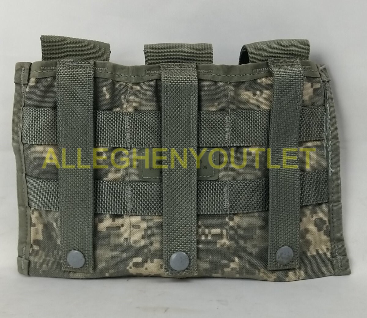 2 Pack USGI Military ACU Triple Mag Pouch Magazine 30 Round ARMY MOLLE EXCELLENT