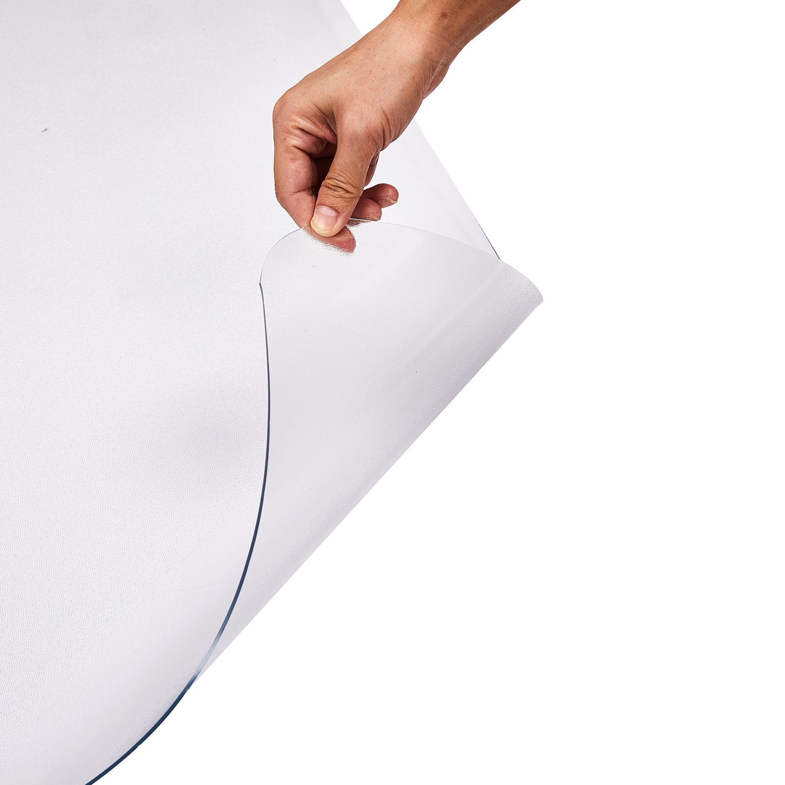 Desk Chair Floor Mat 30"x48", Durable 0.08" Thick PVC Mat with Rounded Corners