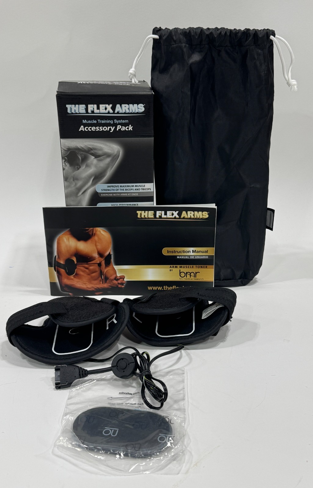 Flex Arms Muscle Training System Accessory Pack BMR Arm Muscle Toner