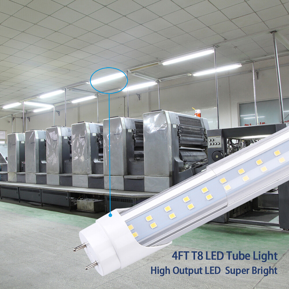 4FT G13 Bi Pin LED Tube Light Bulbs 18W 22W 28W 4Foot Led Shop Light 5000K-6000K