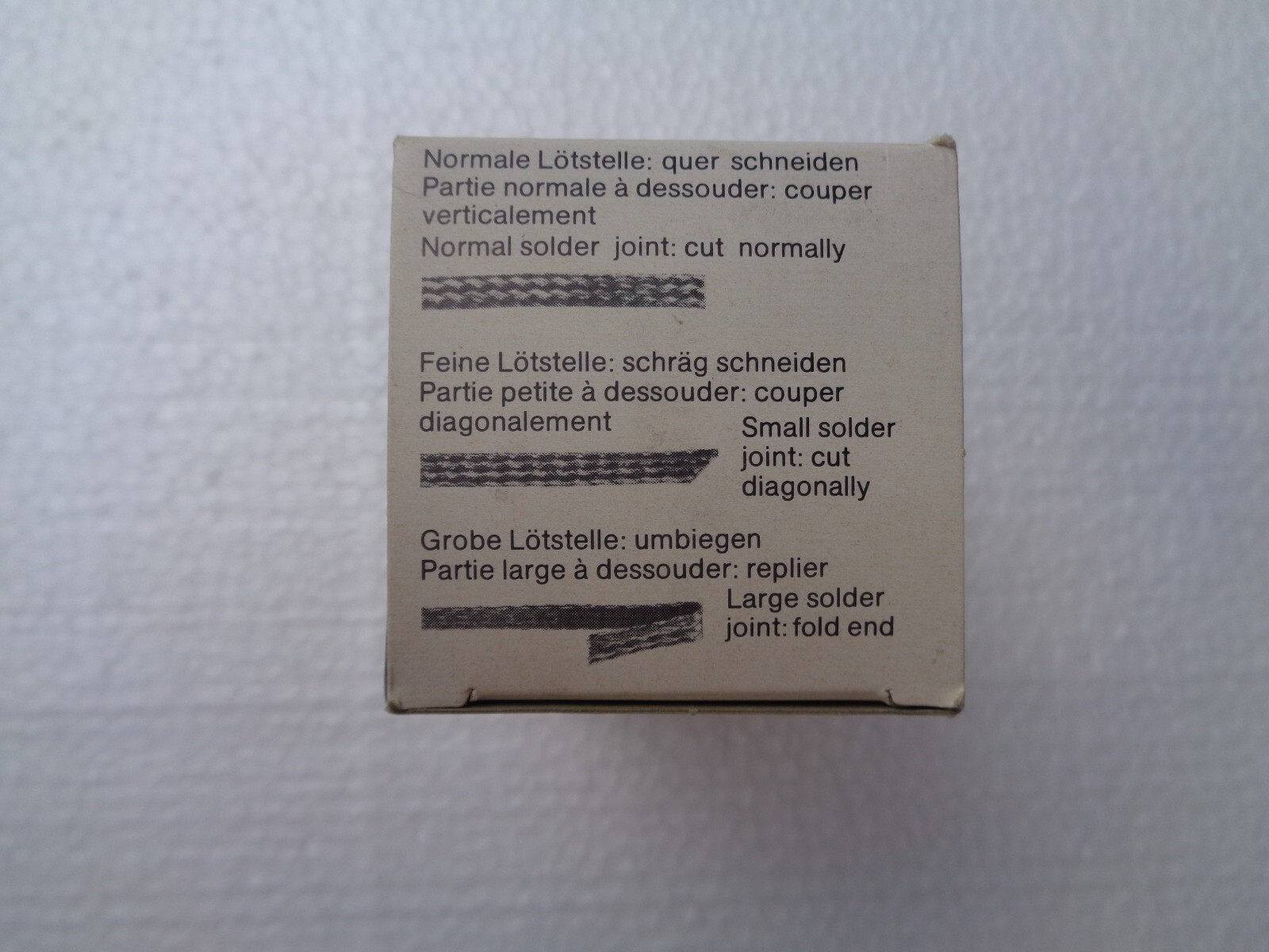 10 Solder Wick 1.1mm Braided. 5.5FT No Clean Wick 3S-WICK SPIRIG NEW MADE IN USA