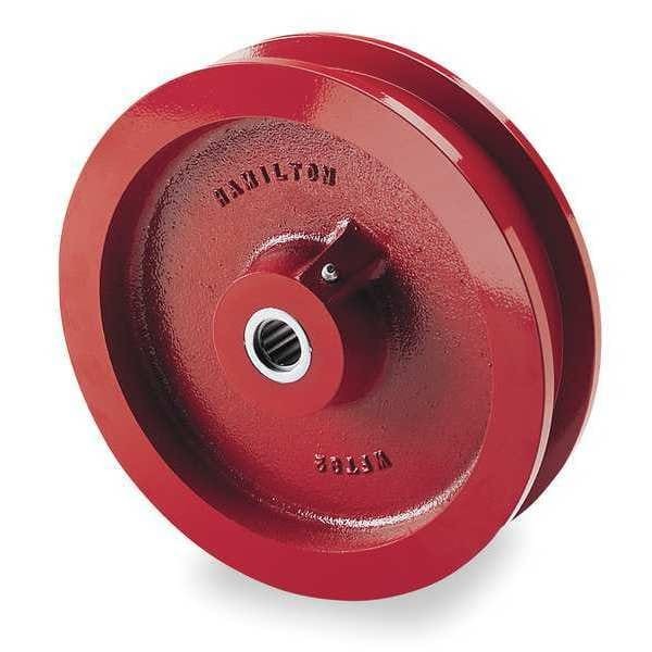 Caster Wheel, Cast Iron, 8 In., 4500 Lb., Wft-82H-1