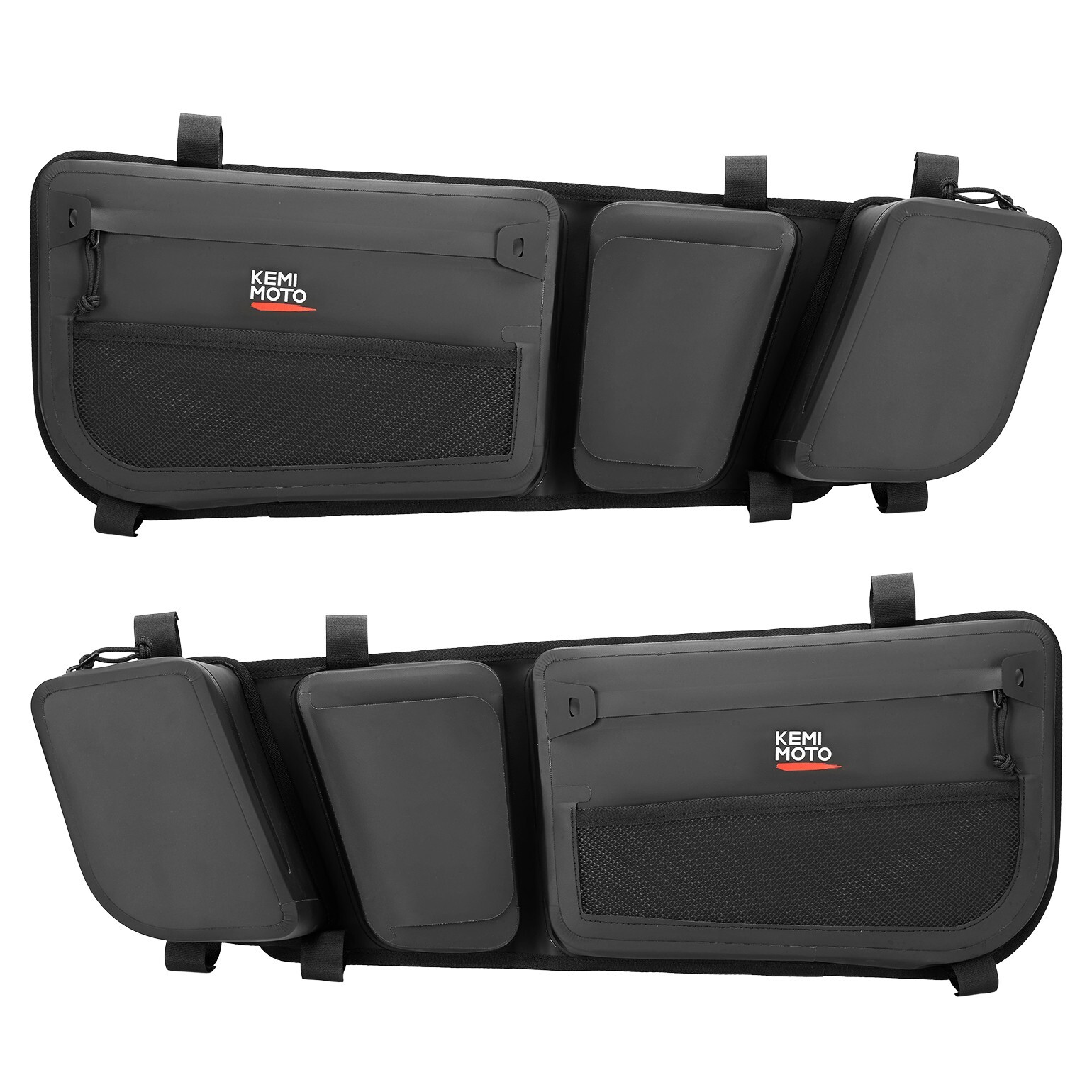 Upgraded TPU UTV Door Storage Bags w/ Knee Pad For Can Am Maverick X3 2017-2024