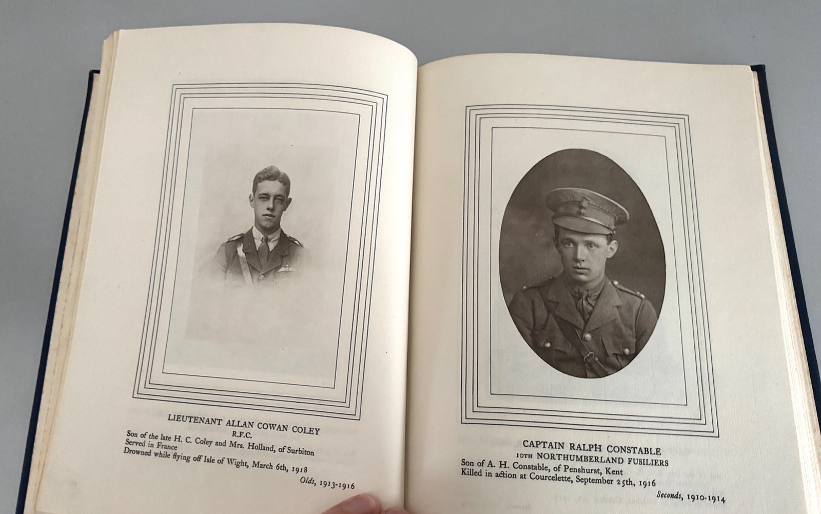 The Lancing Roll of Honour 1914-19. First Ed, 1924. School War Memorials. RARE