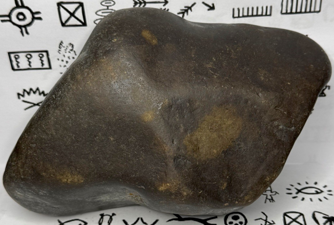 Native American Indian Authentic Artifact Stone Carved Effigy, 3 lb 14 oz • VA