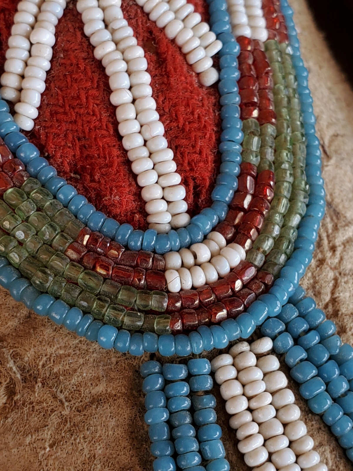 Antique OLD Native American Indian beaded E Plains high top moccasins 19th c.