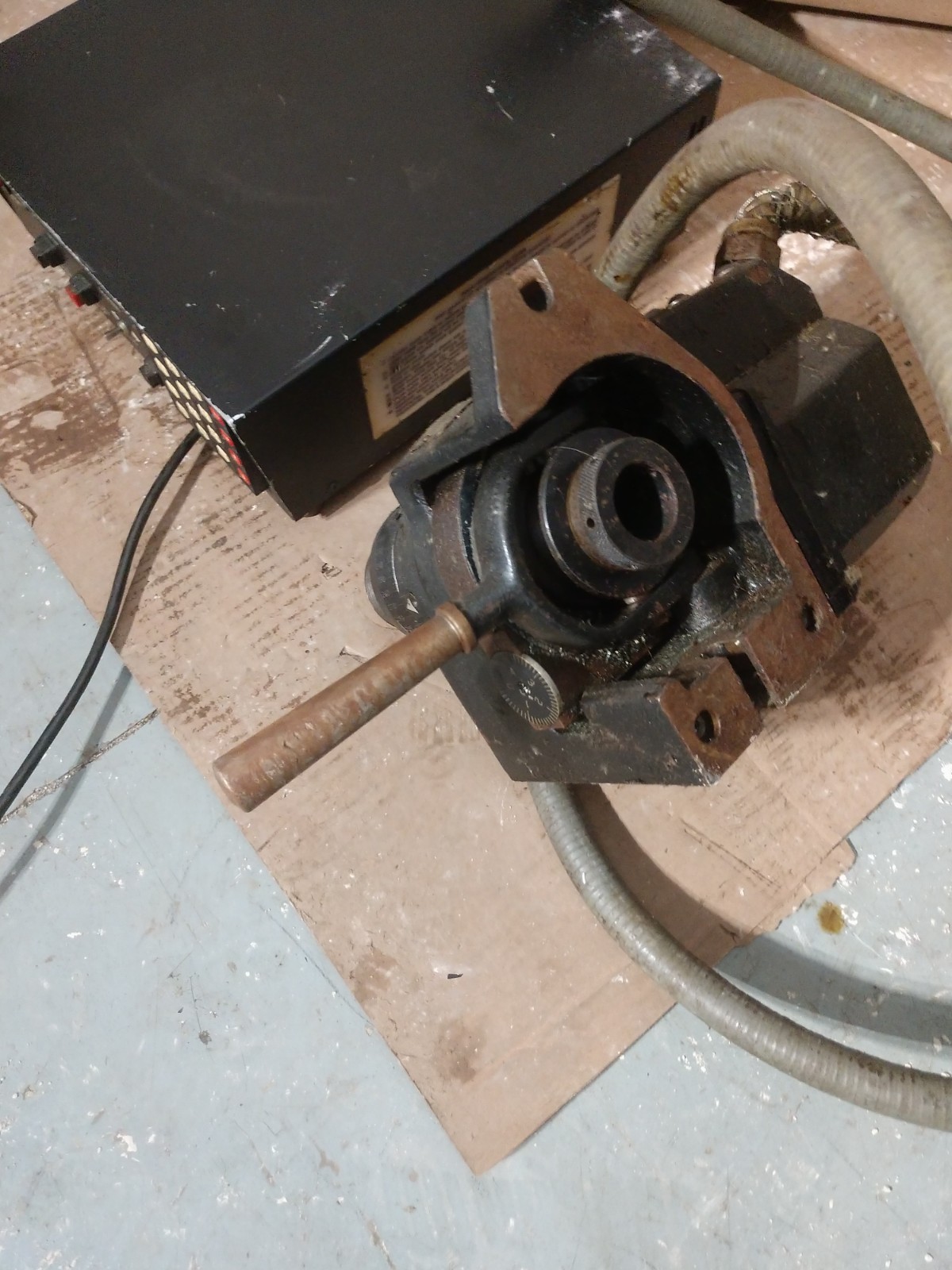 Haas Model 5C 7-Pin CNC Servo Controller Indexer FOR PARTS OR REPAIR