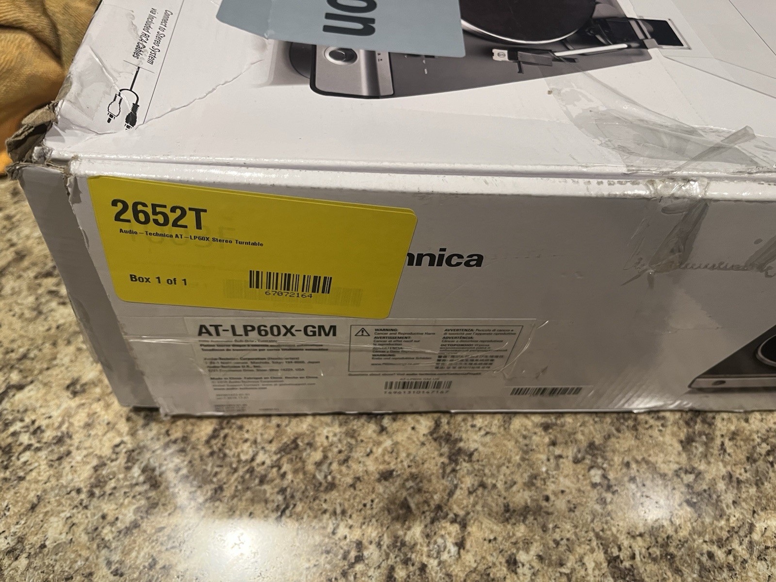 Audio-Technica AT-LP60X Automatic Belt-Drive Turntable BLACK/GUNMETAL