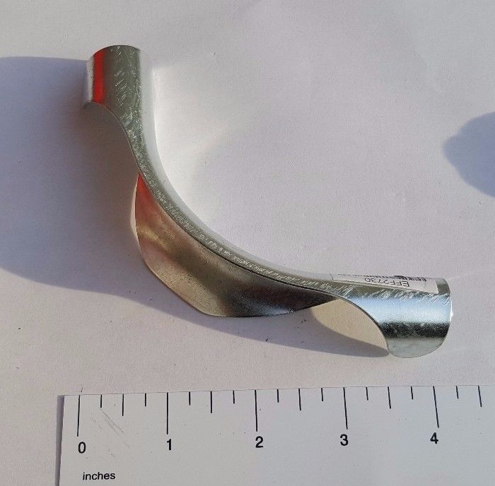 10 PIECES 3/8" - 1/2" PEX TUBING BEND SUPPORTS METAL