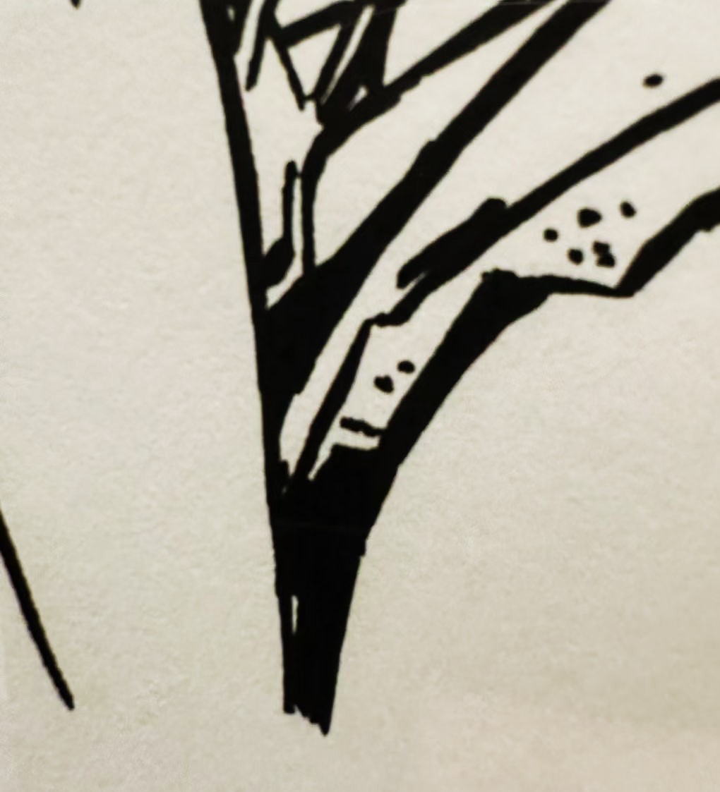 Hand Drawn (Not a Print) Final Fantasy Aerith Framed Pen and Ink Art Drawing