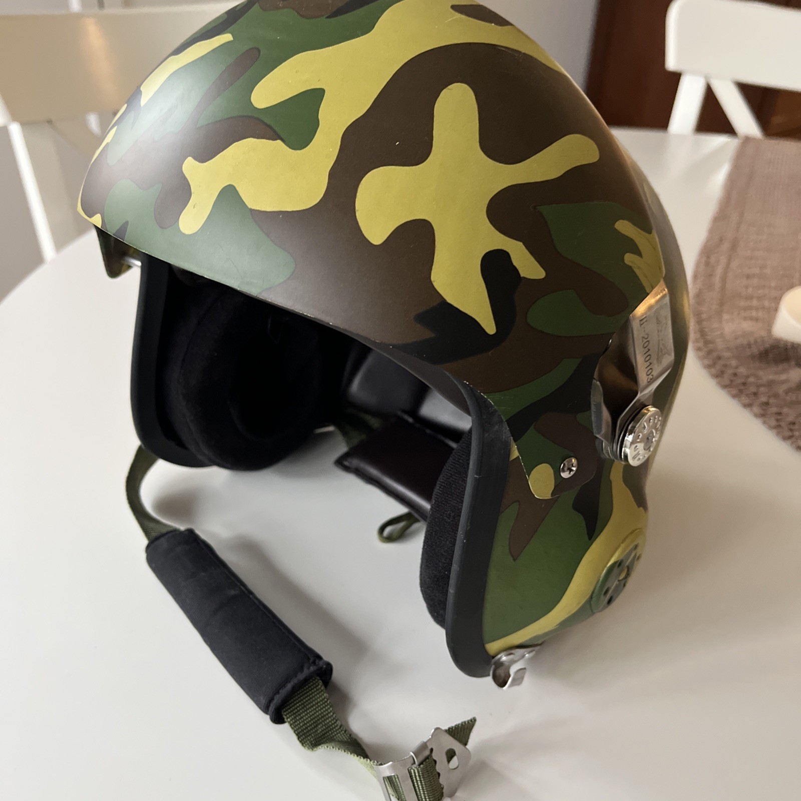 MIG Jet Fighter Air Force Pilot Helmet Tk11 for airsoft replica