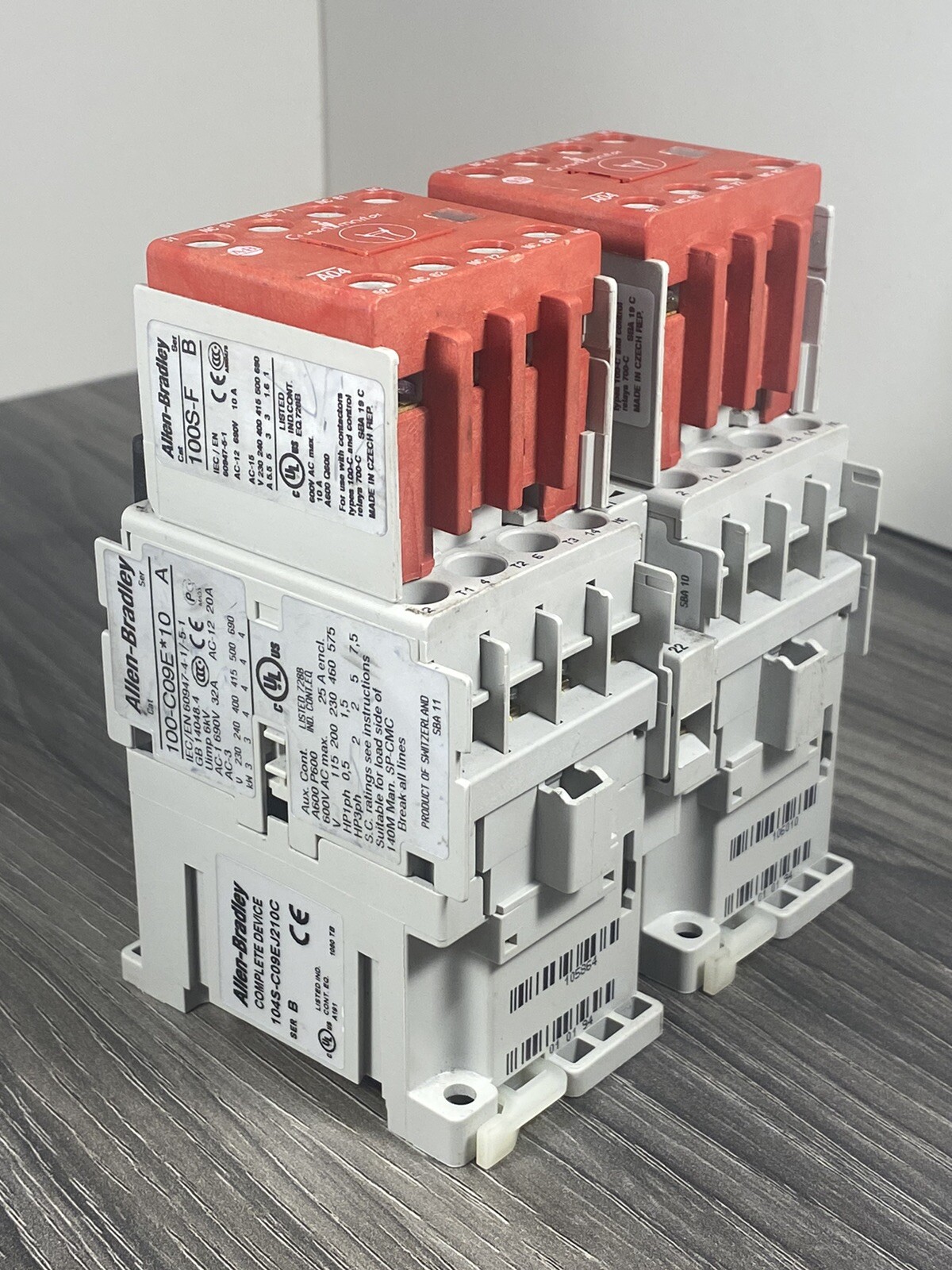 Allen Bradley 104S-C09EJ210C Ser B IEC Safety Contactor With Electronic Coil USA