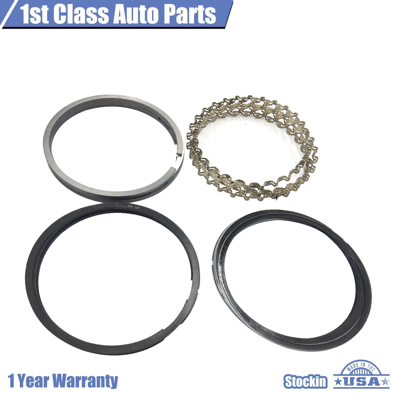 Engine Piston Cylinder Set w/ 85.5mm Std. fit VW Super Beetle Ghia Thing 1.6L