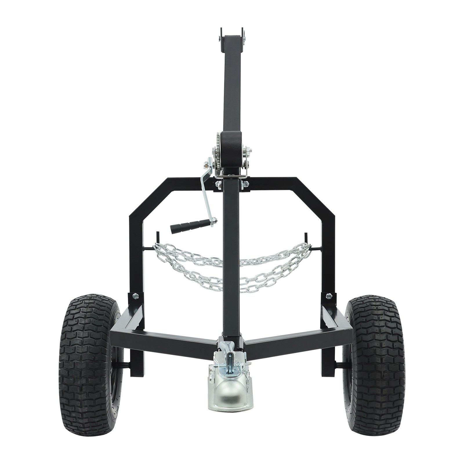 Heavy Log Skidder Logging Trailer Transporting Cart Trolley Log Skidding Cart